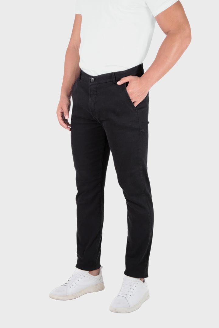 alt CALÇA SARJA Preto