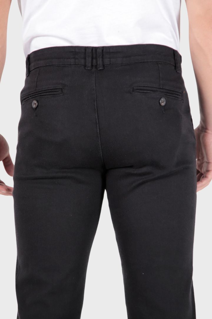 alt CALÇA SARJA Preto