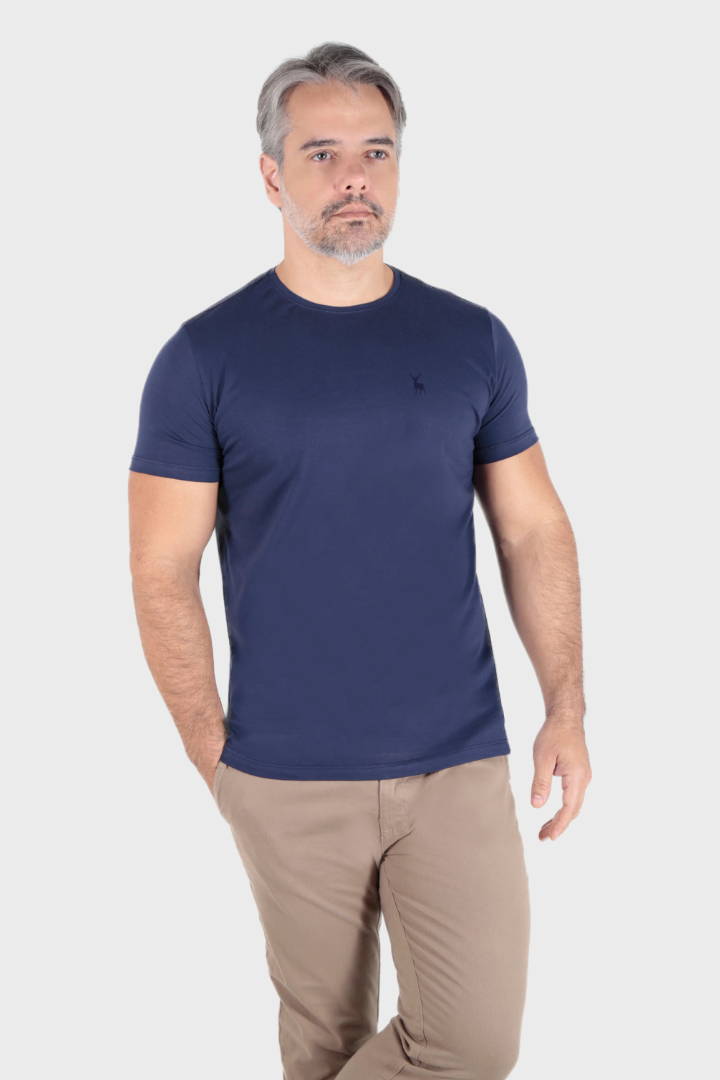 T-SHIRT PREMIUM Azul Marinho