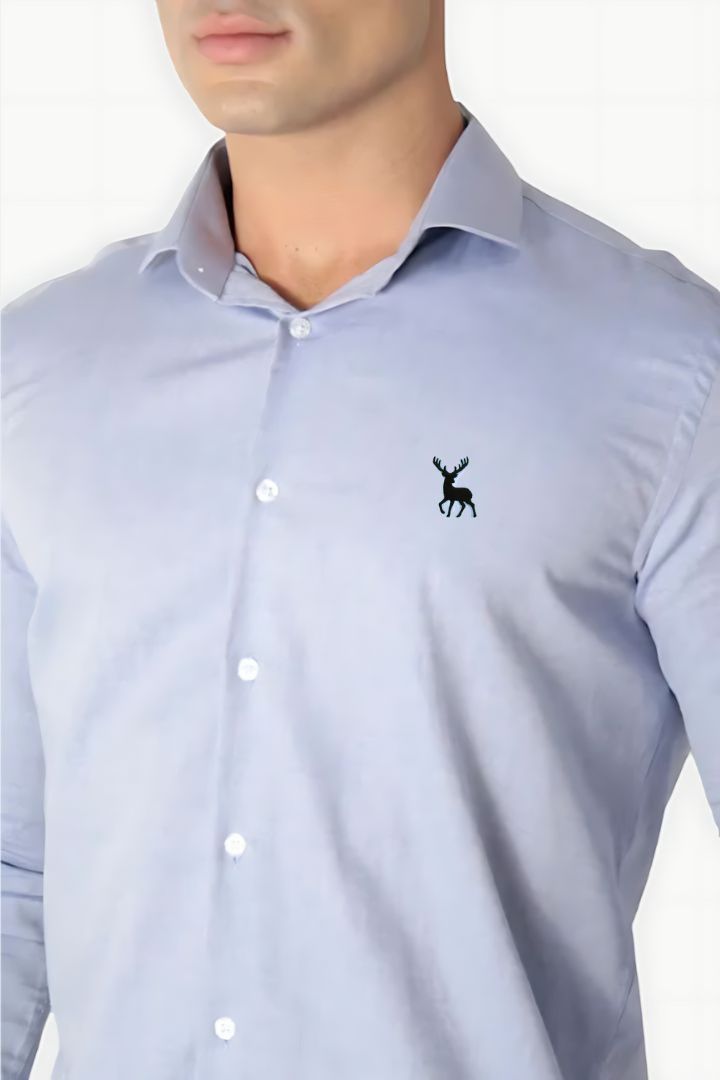 açt CAMISA ML Azul Claro