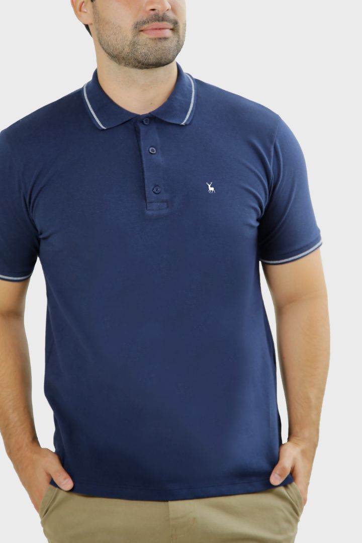alt POLO GOLD VERÃO Azul Marinho